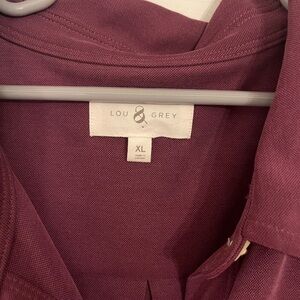 Lou & Grey Maroon Romper